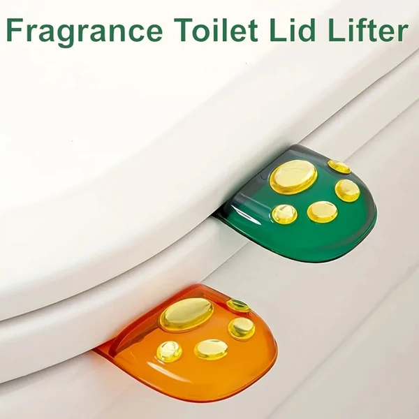 Fragrance Toilet Seat Lid Lifter Set of 2