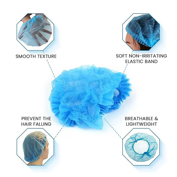 Disposable Waterproof Shower Cap Pack of 100