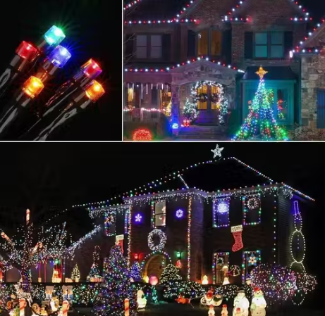 30 Meter Multicolor Rice Light With 7 Color Changing Modes