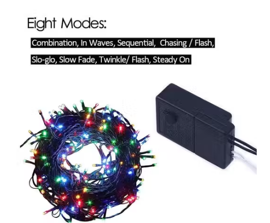 30 Meter Multicolor Rice Light With 7 Color Changing Modes