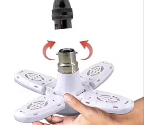 25 Watt 4 Fan LED Bulb Light Home Decoration Pack