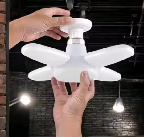 25 Watt 4 Fan LED Bulb Light Home Decoration Pack