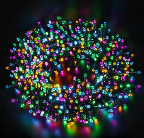 50 Meter Multicolor Rice Light With 7 Color Changing Modes