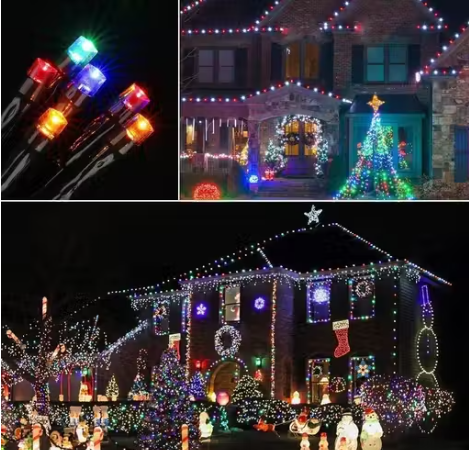 50 Meter Multicolor Rice Light With 7 Color Changing Modes