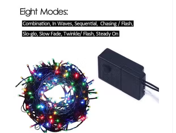 40M LED Fairy String Lights with 8 Modes for Home Decoration