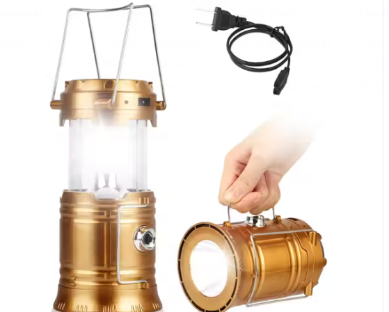 Rechargeable Solar LED Lantern Torch for...