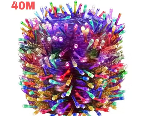 40 Meter Multicolor Rice Light With 7 Co...