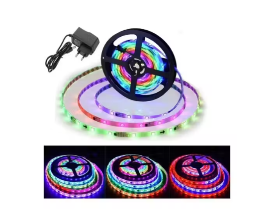 AUTOMACTIC 3 Meter Running RGB LED Magic Strip SMD 5050 IP65 With Plug & Play Kit Waterproof