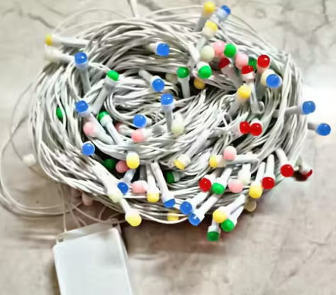 50 Meter Pixel LED Rice Light Multicolor Festival Series