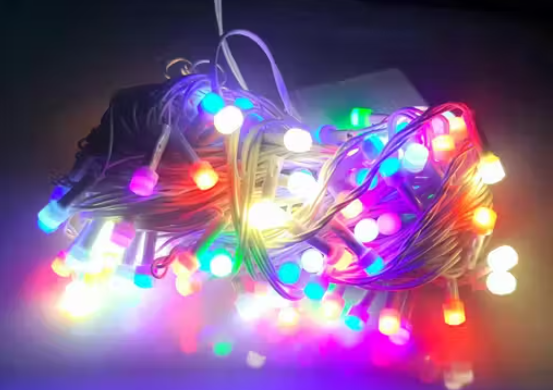 50 Meter 8mm Pixel LED Multicolor Decorative Light