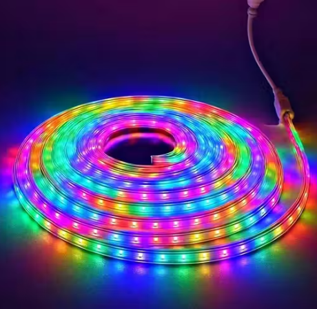 8 Meter Waterproof RGB Rope LED Strip Li...