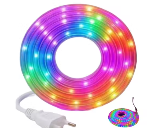 8 Meter Waterproof RGB Rope LED Strip Light For Decoration