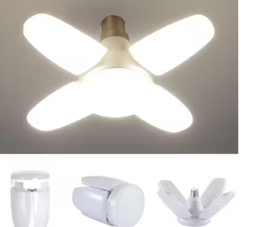 LIGHT 25 WATT 4 FAN LED BULB LIGHT HOME DECORATION (PACK OF 3) AZ-7