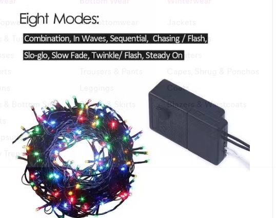 40 Meter LED Serial Diwali Light With Flexible Copper Wire