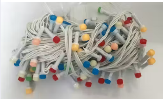 50 Meter Pixel Multicolor LED String Light 8mm For Diwali Decoration
