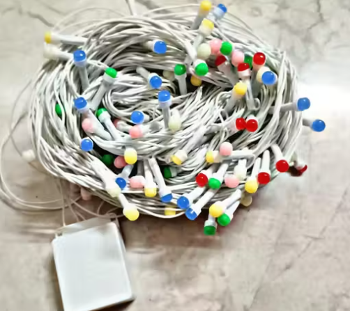 50 Meter Pixel Multicolor LED String Light 8mm For Diwali Decoration