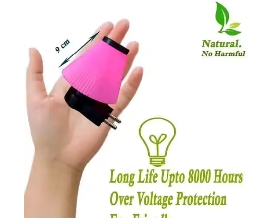 Color Changing Plug In Night Light Set of 4 Soft Glow