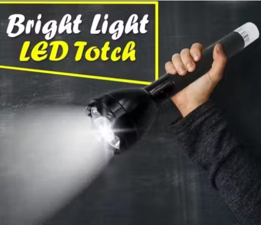 Rechargeable Ultra Bright LED Torch With Long Range Dual Mode