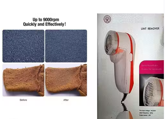 Lint Remover Fabric Shaver for Woolen Clothes and Blankets
