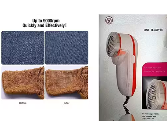 Electric Lint Remover for Woolen Clothes Plug and Play