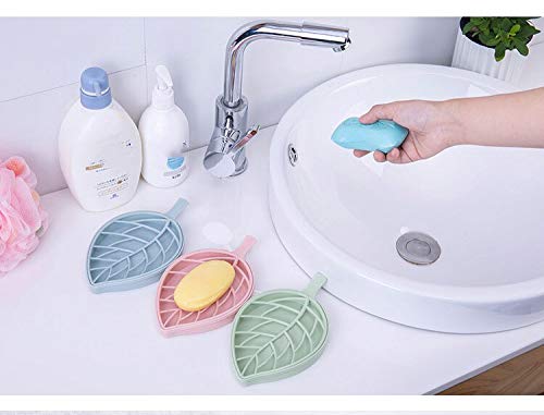 Leaf Shape Bathroom Soap Holder Sabudani Dish