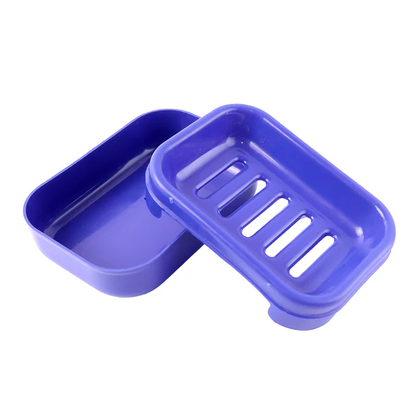 Rectangular Premium Blue Plastic Soap Case