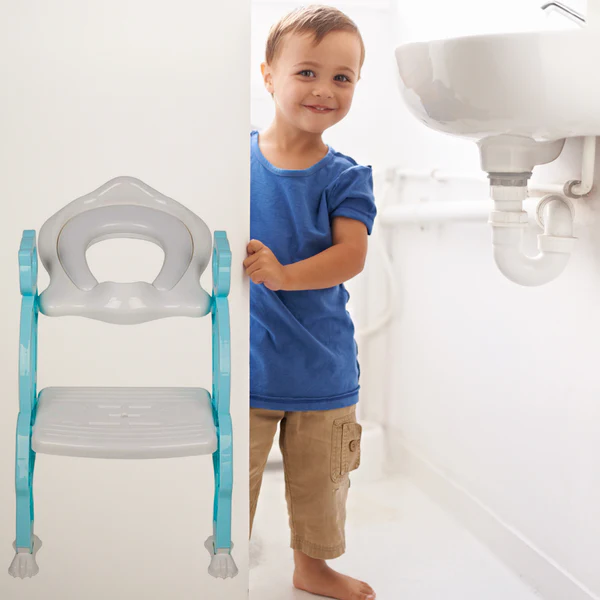 2 in 1 Potty Training Toilet Seat with Step Ladder