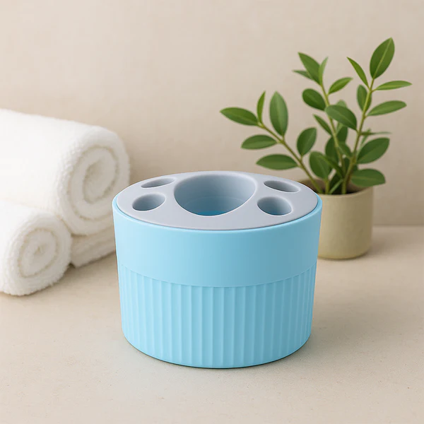 Multipurpose Bathroom Toothbrush Utility Holder Stand