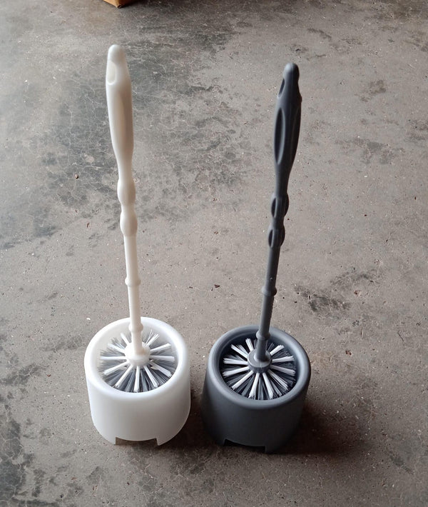 Toilet Cleaning Brush with Holder Pot