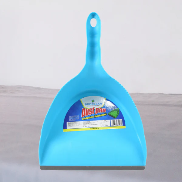 Heavy Plastic Dustpan with Handle for Cleaning