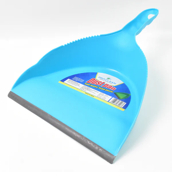 Heavy Plastic Dustpan with Handle for Cleaning