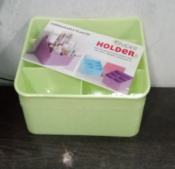 Plastic Multi Storage Box Space Saver Organizer