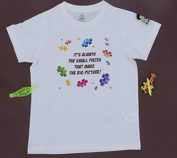 Unisex Kids T-Shirt | Super Combed Cotton-Modal Fabric – Softer & Breathable Ultra-Soft, Lightweight Material