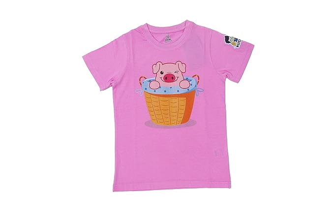 KUCHU Unisex Kids T-Shirt | Super Combed Cotton-Modal Fabric – Softer & Breathable Ultra-Soft, Lightweight Material | Unique Digital Print | Casual Wear for Boys & Girls