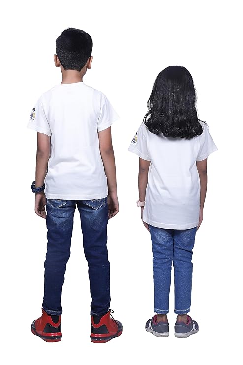 Kuchu Unisex Kids Cotton Modal T Shirt Ultra Soft Lightweight Tee