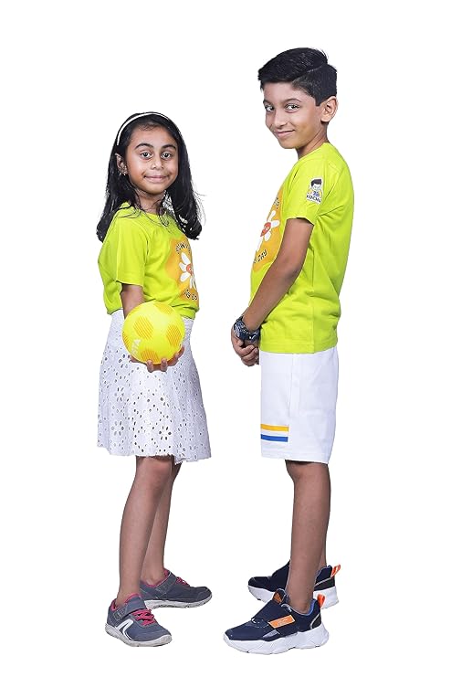 Unisex Kids Cotton Modal T Shirt Soft Breathable Casual Wear