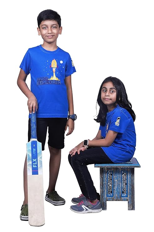 Unisex Kids Cotton Modal T Shirt Soft Breathable Casual Wear