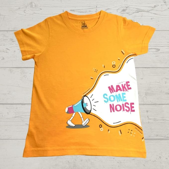 Unisex Kids Cotton Modal T Shirt Soft Breathable Casual Wear