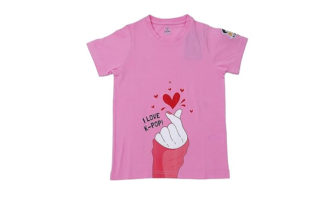 Unisex K-Pop Print Cotton Modal T Shirt Soft Breathable Tee