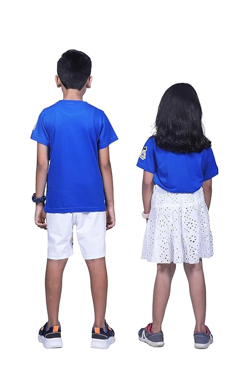 Unisex Space Explorer Print Cotton Modal T Shirt for Kids Casual