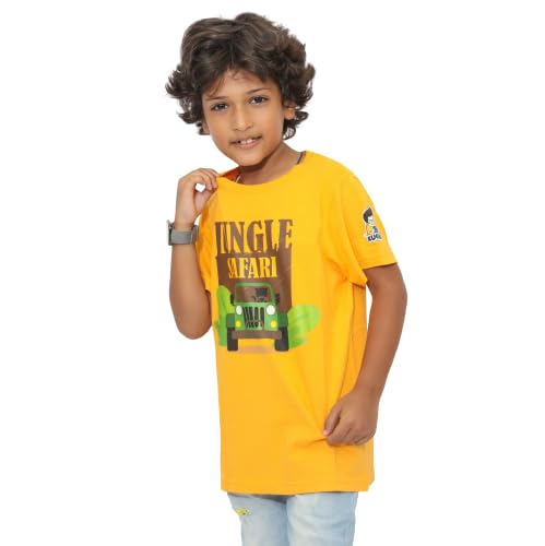 Unisex Jungle Safari Print Cotton Modal T Shirt Soft Breathable