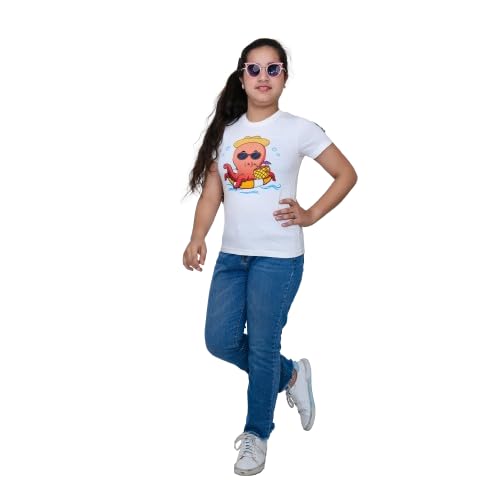 Unisex Octopus Graphic Cotton Modal T Shirt Soft Breathable Tee