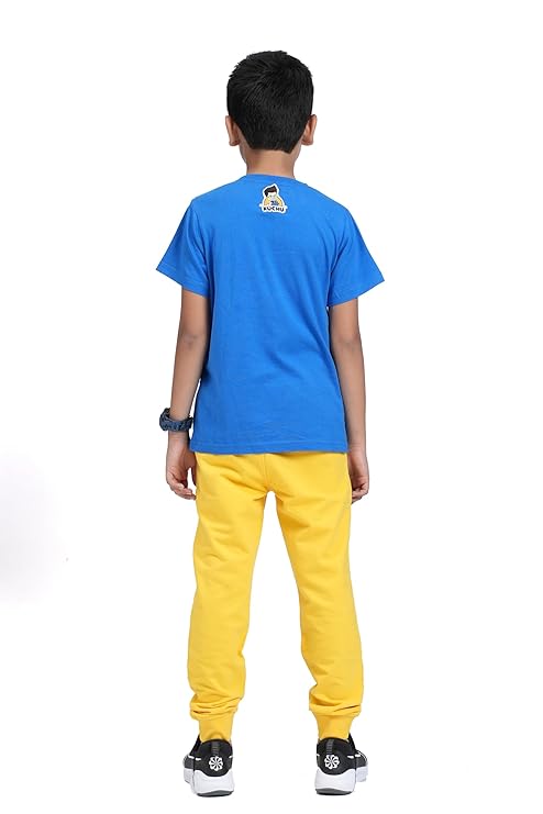 Unisex Kids T-Shirt | Super Combed Cotton-Modal Fabric – Softer & Breathable Ultra-Soft, Lightweight Material | Unique Digital Print | Casual Wear for Boys & Girls