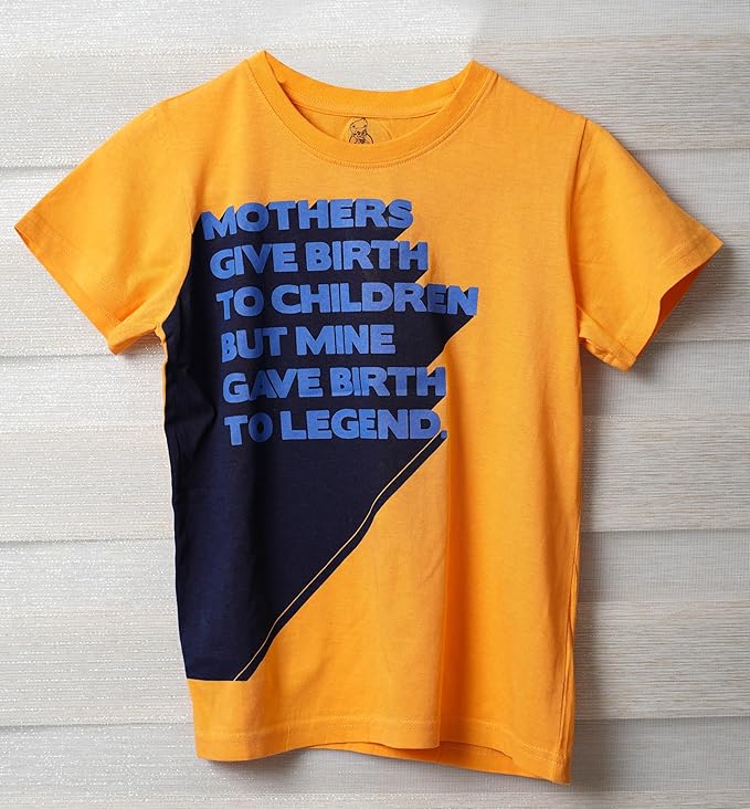 Unisex Tshirt | Made of Super Combed Cotton-Modal Natural Fiber Better Than 100% Cotton| Soft & Breathable Fabric| Unique Digitally Printed Design |Vibrant Colour |Legend