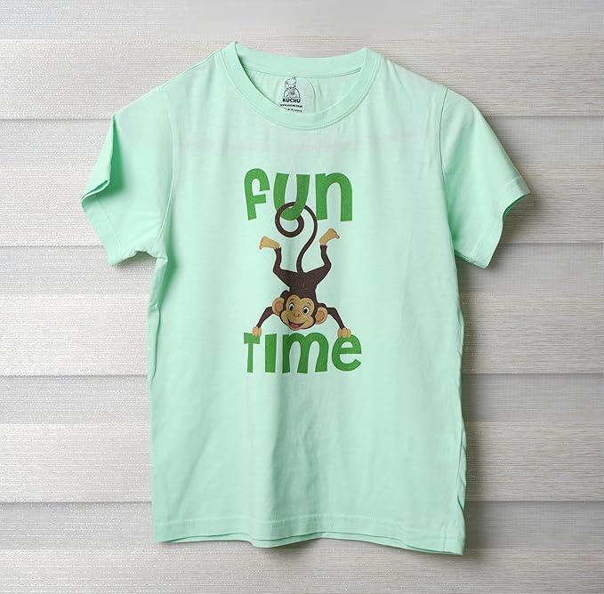 Unisex Tshirt | Made of Super Combed Cotton-Modal Natural Fiber Better Than 100% Cotton| Soft & Breathable Fabric| Unique Digitally Printed Design |Vibrant Colour |Funtime