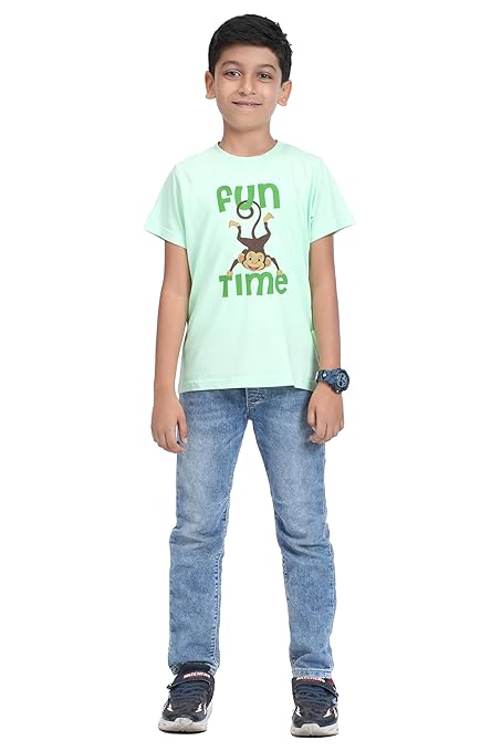 Unisex Tshirt | Made of Super Combed Cotton-Modal Natural Fiber Better Than 100% Cotton| Soft & Breathable Fabric| Unique Digitally Printed Design |Vibrant Colour |Funtime