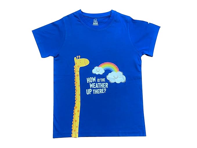 Unisex Tshirt  | Made of Super Combed Cotton-Modal Natural Fiber Better Than 100% Cotton| Soft & Breathable Fabric| Unique Digitally Printed Design |Weather