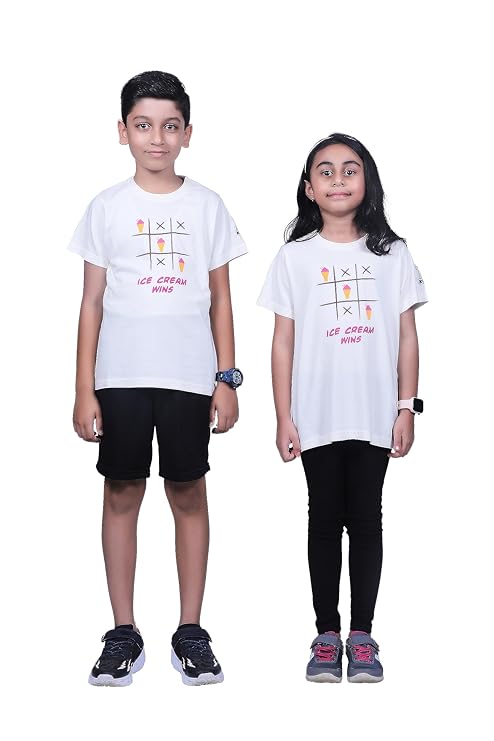 Unisex Ice Cream Wins Print Cotton Modal...