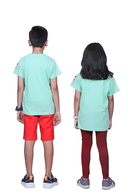 Unisex Tshirt | Made of Super Combed Cotton-Modal Natural Fiber Better Than 100% Cotton| Soft & Breathable Fabric| Unique Digitally Printed Design |Vibrant Colour | Unpredictable