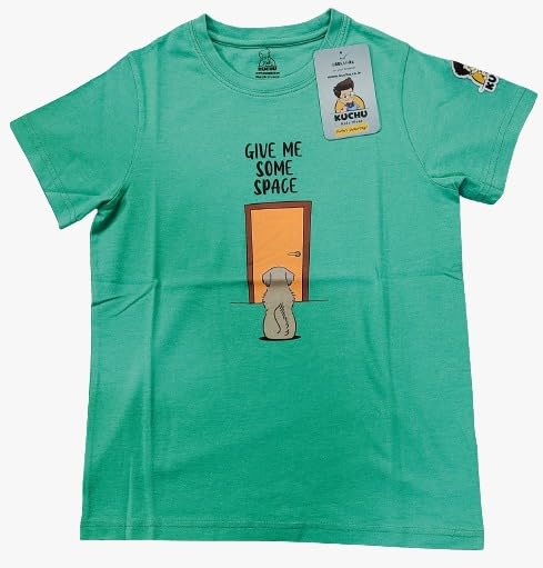 Unisex Give Me Some Space Print Cotton Modal T Shirt Soft
